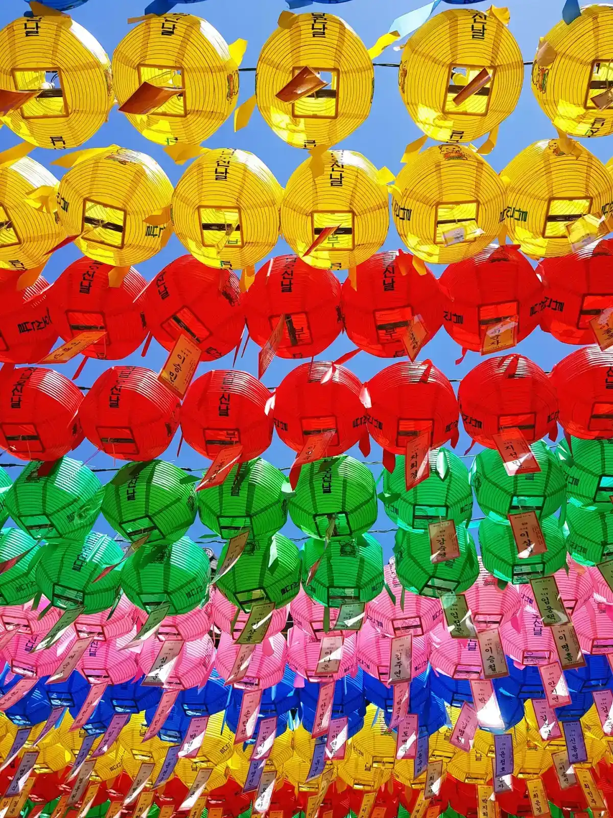 Seoul — Laternen am Tempel